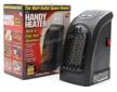 heater quick heat handy heater / compact electric fan heater / portable heater / heat gun / breeze logo