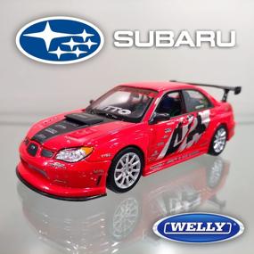 img 4 attached to 1:24 Welly 29370 Subaru Impreza WRX STI APR Performance Subaru car model