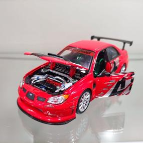 img 3 attached to 1:24 Welly 29370 Subaru Impreza WRX STI APR Performance Subaru car model