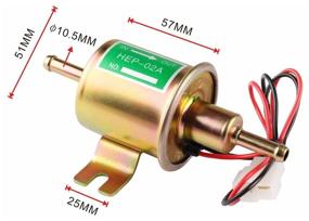 img 3 attached to Low Pressure Fuel Pump Hkt Hep-02a HKT art. HEP02A