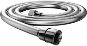 img 2 attached to Shower hose reinforced PVC 150cm, ELGHANSA SHOWER HOSE SH012 SILVER NEW, silver