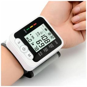 img 3 attached to Automatic blood pressure monitor on the wrist Digital Blood Pressure Monitor