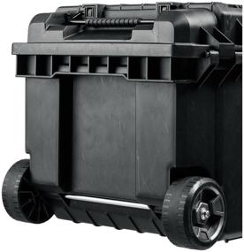 img 4 attached to KETER Gear Mobile Job Box (17210204), 72x35x31 cm, 28"" , black