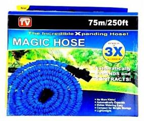 img 3 attached to Watering kit XHOSE Magic Hose (with sprayer), 1/2-3/4", 75 m