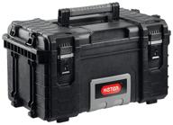 keter gear toolbox 17200382, 56.4x35x31 cm, 22"" , black логотип
