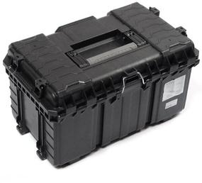 img 4 attached to KETER Gear Toolbox 17200382, 56.4x35x31 cm, 22"" , black