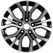 wheel rim k&k ks736 6.5x16/5x114.3 d66.1 et40, 9.2 kg, black diamond logo