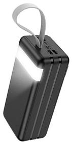 img 3 attached to Power bank Super Fast Charge 80000mAh universal /296Wh/LCD display/table lamp function/quick charge/Black