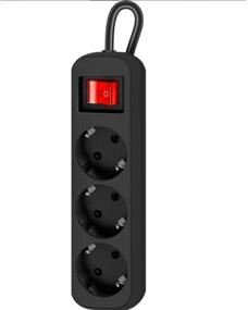 img 3 attached to Power strip Defender G330 (99334), 3 sockets, C/C, 10A / 2200 W black 3 m