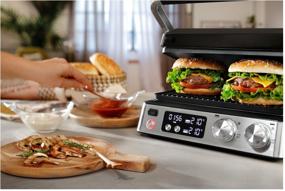 img 4 attached to Grill De&quot;Longhi CGH920D, black/silver