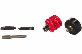 img 3 attached to Screwdriver with interchangeable bits JTC AUTO TOOLS 3612, 4 pcs, red/black
