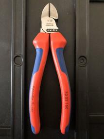 img 3 attached to Side cutters Knipex 70 02 160 160 mm blue/red