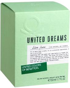 img 2 attached to UNITED COLORS OF BENETTON United Dreams Live Free eau de toilette, 50 ml