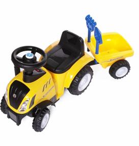img 2 attached to Babycare New Holland Tractor, yellow