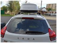 roof box pt group turino compact (360 l), black логотип