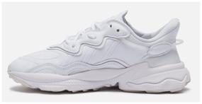 img 4 attached to кроссовки adidas, размер 8.5 Великобритания, белый/белый/базовый черный