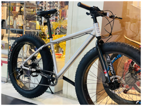 img 3 attached to Fatbike Time Try TT109 26" silver aluminum hydraulics