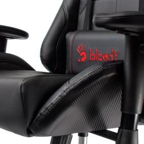 img 4 attached to Computer chair Bloody GC-500 gaming, upholstery: imitation leather, color: black