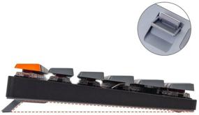 img 4 attached to Keychron K5SE Wireless Ultra-Slim Mechanical Keyboard, Full Size, RGB Backlit, Brown Switch
