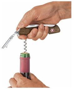 img 1 attached to Multitool keychain VICTORINOX Wine master brown