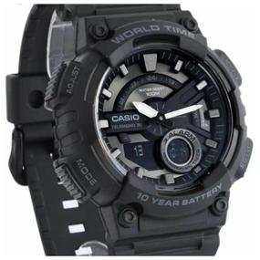 img 2 attached to CASIO AEQ-110W-1B quartz watch, alarm clock, notebook, chronograph, stopwatch, countdown timer, waterproof, hand illumination, display illumination, black