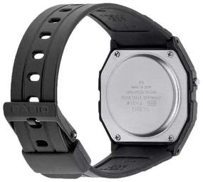 img 1 attached to CASIO F-91W-1YER quartz watch, alarm clock, chronograph, stopwatch, waterproof, display backlight, blue