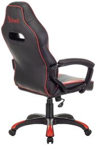 img 1 attached to Computer chair Bloody GC-350 gaming, upholstery: imitation leather, color: black/red