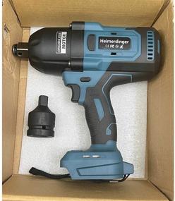 img 3 attached to Heimerdinger 3/4" 1300Nm Brushless Cordless Impact Wrench for Car Repair, No Battery