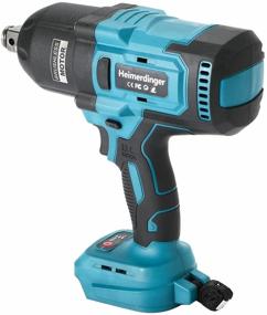 img 4 attached to Heimerdinger 3/4" 1300Nm Brushless Cordless Impact Wrench for Car Repair, No Battery