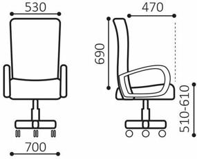 img 4 attached to Computer chair Brabix Premium Rapid GM-102 gaming, upholstery: imitation leather/textile, color: black