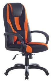 img 2 attached to Computer chair Brabix Premium Rapid GM-102 gaming, upholstery: imitation leather/textile, color: black