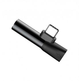 img 2 attached to Adapter Baseus USB Type-C - USB Type-C / mini jack 3.5 mm (L41), black