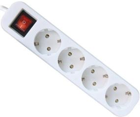 img 3 attached to Extension cord Defender G430, 4 sockets, s/o, 10A / 2200 W black 3 m
