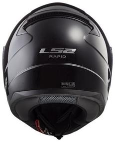 img 3 attached to Children''s helmet LS2 FF353 RAPID Mini Single Mono (S, Gloss Black)