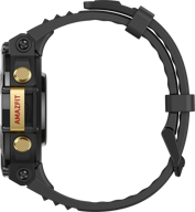 smart watch amazfit t-rex 2, charcoal black logo