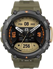 img 3 attached to Smart watch Amazfit T-Rex 2, charcoal black
