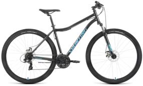 img 1 attached to Mountain bike (MTB) FORWARD Sporting 29 2.2 D (2022) black/turquoise 17" (requires final assembly)
