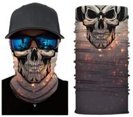 skully clown skull bandana logo