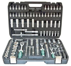 img 3 attached to Tool set ROCKFORCE RF-41723-5, 172 pcs., silver