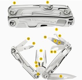 img 3 attached to Multitool pliers LEATHERMAN Rev (832130) silver