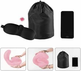 img 2 attached to Neck pillow Travel Kit 4in1