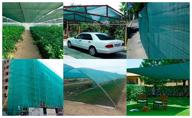 universal tent 4x6m, 120g m2 with eyelets / construction tarpaulin logo