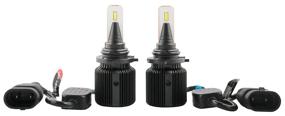 img 4 attached to Car LED lamp Vizant M4HB4 HB4 9006 25W P22d 5000K 2 pcs.