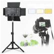 video light pro led-u800+ 50w with 2m power supply, bluetooth remote control and floor stand (210cm) logo