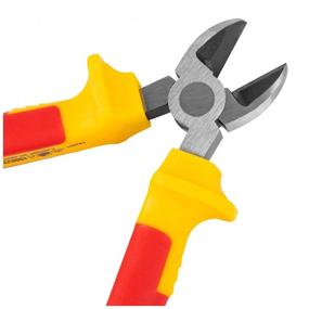 img 1 attached to Diagonal cutters matrix 17506 160 mm red/yellow/silver