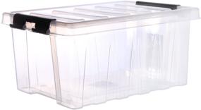 img 1 attached to Storage container Rox Box 16, 41.5x30x19.5 cm, 1 pc., transparent