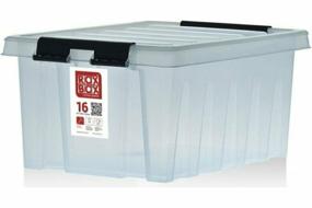img 2 attached to Storage container Rox Box 16, 41.5x30x19.5 cm, 1 pc., transparent