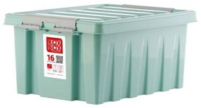img 4 attached to Storage container Rox Box 16, 41.5x30x19.5 cm, 1 pc., transparent