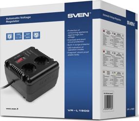img 1 attached to Single-phase voltage stabilizer SVEN VR-L1500 500 W