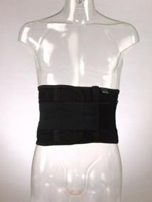 img 3 attached to Comfort-Ort abdominal anti-hernia bandage K-600, size 4, height 20 cm, black